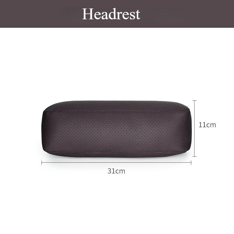 Memory Foam Car Headrests Neck Pillows Lumbar Support Car Seat Cushions Ergonomic Pillow for Comfortable Drive