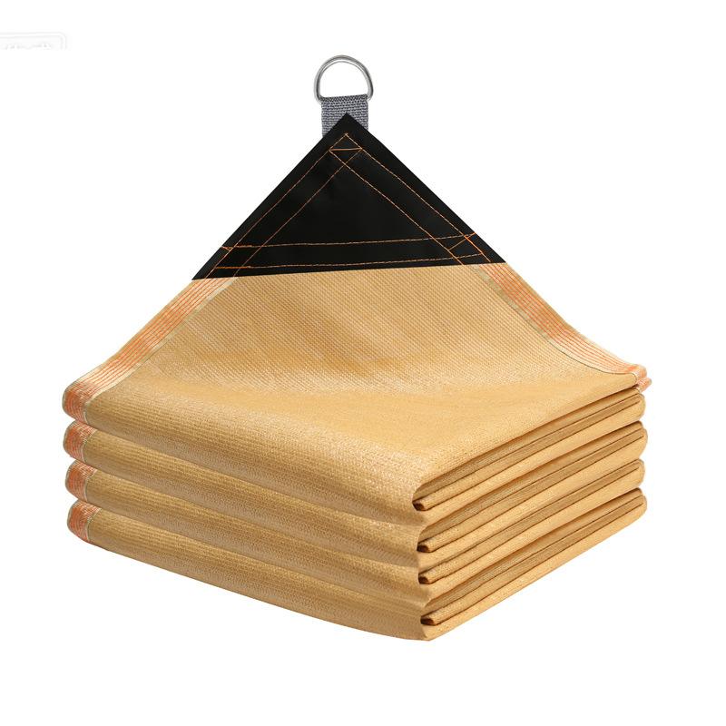 Greenhouse Specific Sunshade Net Encrypt Thicken The UV Protection Nets Multi-purpose Outdoor Sunshade Cloth Sunscreen Heat Insulation Sunshade Sail 2x2m 10Pin