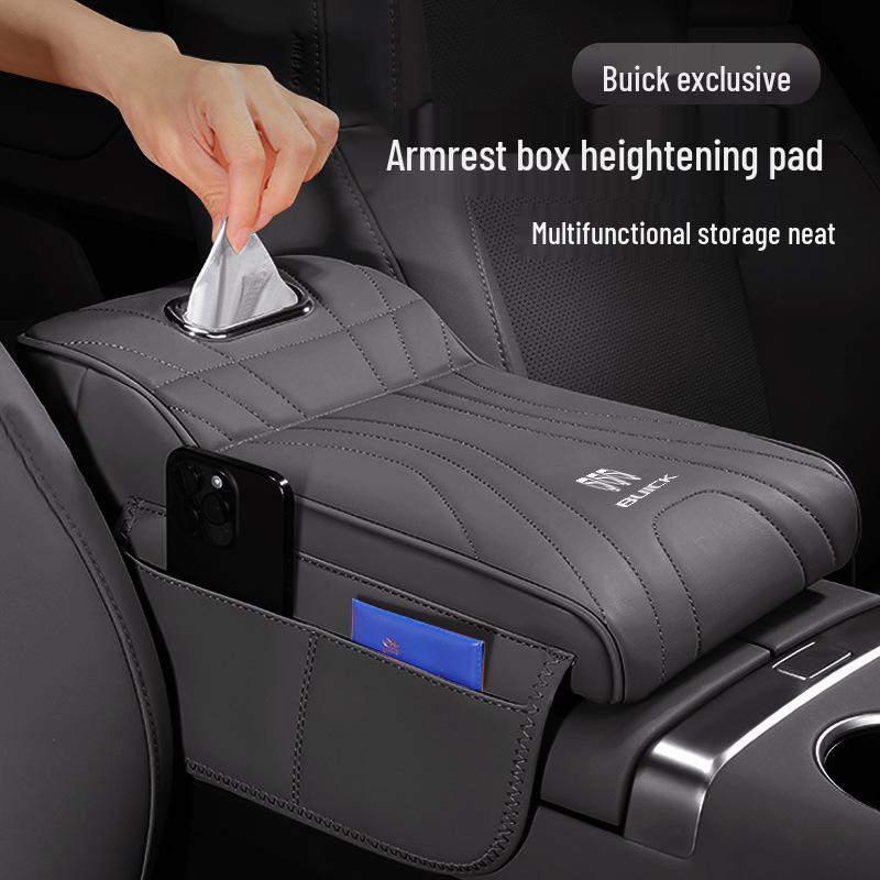 Buick Universal Car Armrest Storage Cover for Regal, GL8, LaCrosse, Verano, E5 Series