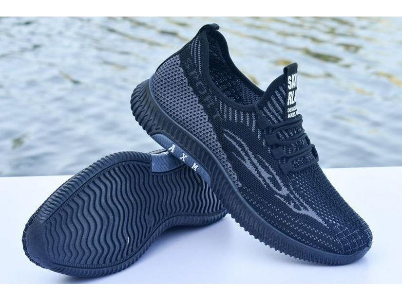 Jarní prodyšné pánské síťované vycházkové boty Old Beijing pro střední a starší věk