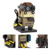 MOOXI Horror Movie Series MOC Bricks Car BrickHeaded Model Set DIY Building Block Kids Education Toys For Children Birthday Gift