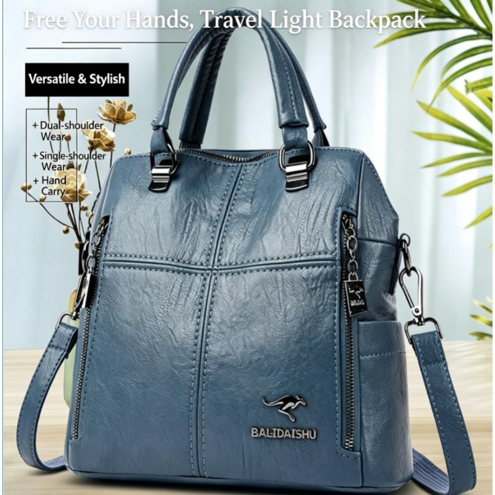 New High Quality Fashion Trendy Backpack Women's Shoulder Bag Multi Functional Travel Backpack Girls' Style Bag