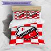 3pcs Duvet Cover Set (1*Duvet Cover + 2*Pillowcase, Without Core), FC Utrecht Print Bedding Set, Bedroom Decor, All‑Season, Gift