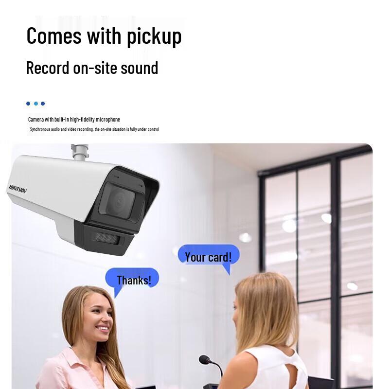 Hikvision 4MP PoE Außen Full-Color Nachtsicht Bullet-Kamera