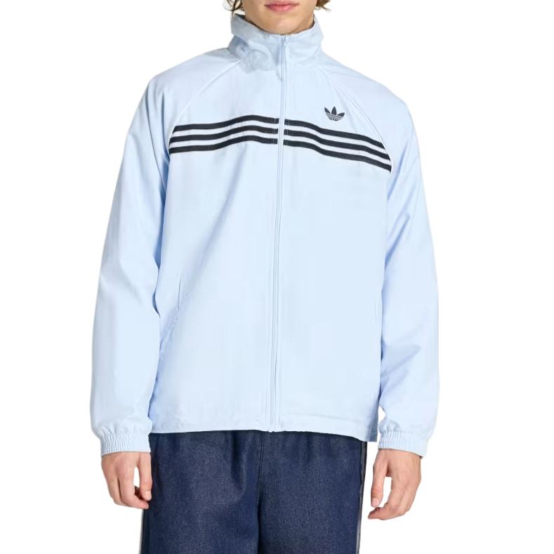 adidas Αυθεντικά Άνετο Μακρυμάνικο Φερμουάρ Όρθια Γιακάς Μπουφάν Ανδρικά μπουφάν KE2164