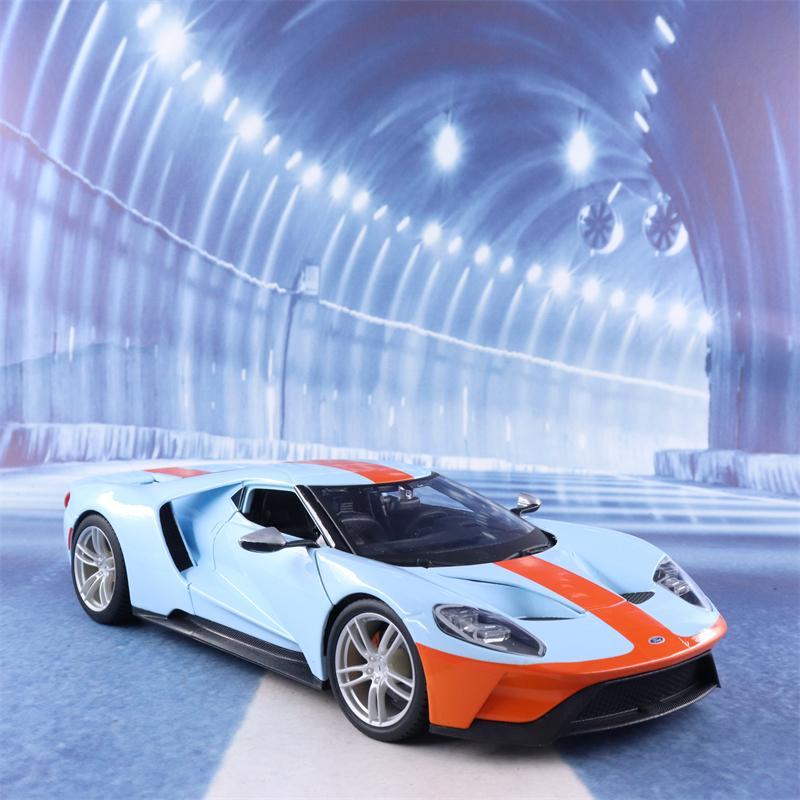 

Майсто 1:18 Ford GT спортивный автомобиль сплава литья под давлением металла модель игрушечного автомобиля коллекция имитация подарки для детей