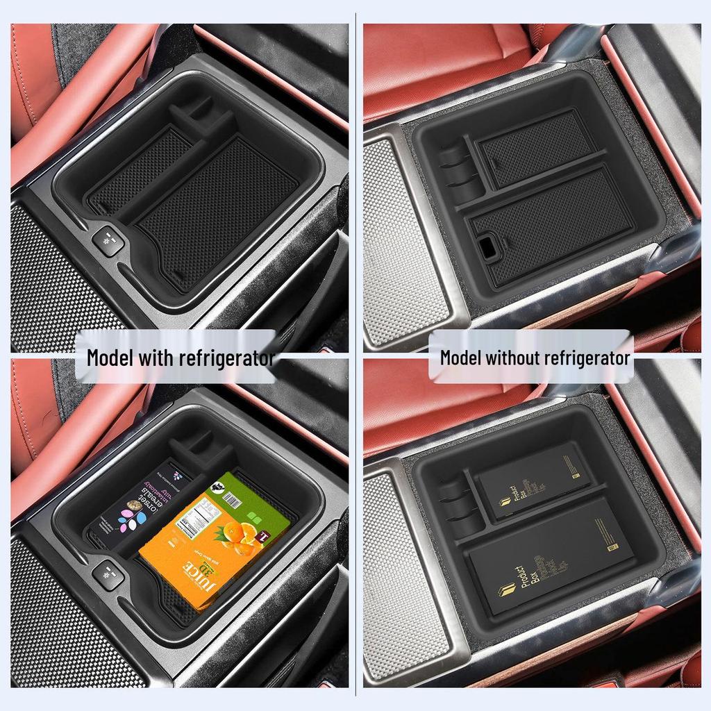 Compatible Armrest Box Storage for 2023-2026 Land Rover Range Rover Sport Central Console Accessories