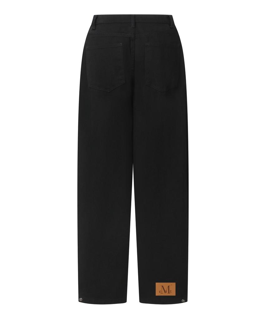 Mucent O'Neill Side Pintuck Wide Cotton Pants Unisex (4 Colors)