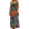 Women's Casual, Fashionable And Retro Printed Dress