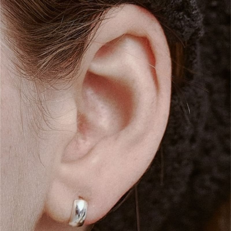 

SIEOR (silver 925) One-Touch Daily Point Earrings F