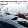 For BMW X6 E71 E72 2008-2014 Roof Spoiler Rear Wing Super Sport Style Easy Installation Exterior Styling Upgrade Body Kit Parts