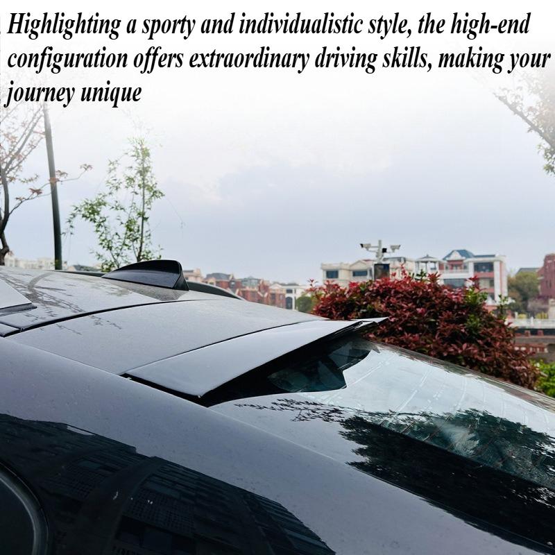 For BMW X6 E71 E72 2008-2014 Roof Spoiler Rear Wing Super Sport Style Easy Installation Exterior Styling Upgrade Body Kit Parts