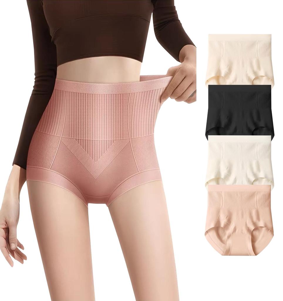 SHUIII Girdle Cotton Stomach and Pelvic and Postpartum Tummy Pelvic Women's High-Waisted Panties, [3-in-1 Hip-Lifting, Support, Support] Pre-