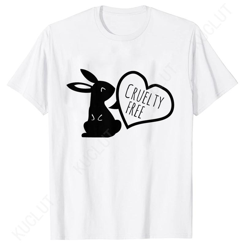 Bunny Heartbeat Shirts for Women Unisex Bunny Fashion Casual Tshirts Rabbit Cartoon Shirt Pet Rabbit Animal Lover Gift Tshirt Tops
