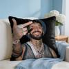 Fashion Singer AAnuel AA Cushion Cover Square Pillow Bedroom Sofa Leisure Comfort Living Room Home Decoration X