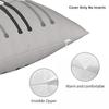 Three Fine Greyhound Pillowcase Polyester Linen Velvet Printed Zip Decor Sofa Seater Cushion Cover