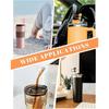 20Pcs Modern Straw Cover Cap for Stanley, Cute Silicone Colorful Straw Toppers Reble Covers for 10mm Tumbler Straws