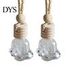 Car Air Freshener Ornament Perfume Bottle Pendant, Creative Hanging Diffuser Customizable Scent for Vehicle, Portable Essential Oil Holder,