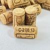 Rolha de Vinho de Cortiça com Microgrânulos de Carvalho Impresso - Design Cilíndrico e Cônico