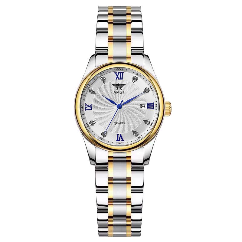 

AMST Aimeishi Автоматические часы-скелетон - Стильный стальной браслет для мужчин и женщин