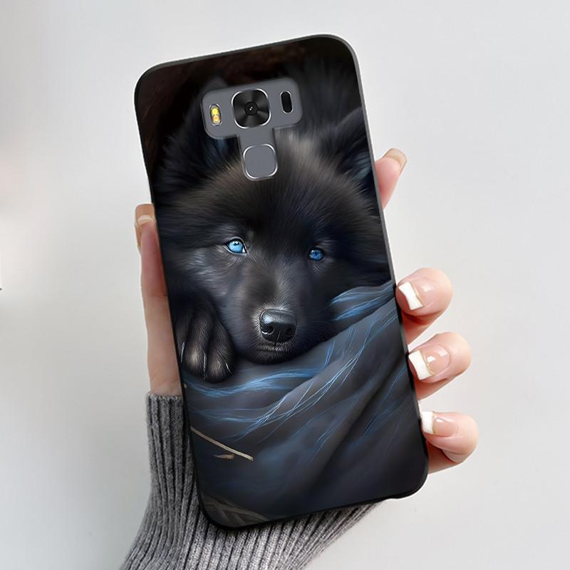 For ASUS Zenfone 3 Max ZC553KL X00DDB X00DDA X00DD Case Luxury Cute Love Rabbit Funny Black Soft TPU Silicone Matte Back Cover