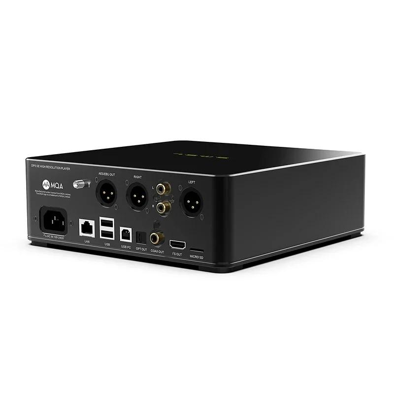 SMSL DP5se HiFI Network Music Player ES9039Q2M MQA Hi-Res Audio DSD256 Bluetooth SD Card OTG DAC AMP Headphone Amplifier