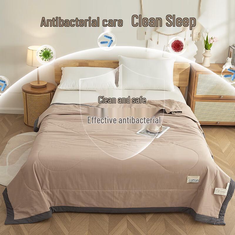 MUJI Stil Sommerdecke aus reiner Baumwolle