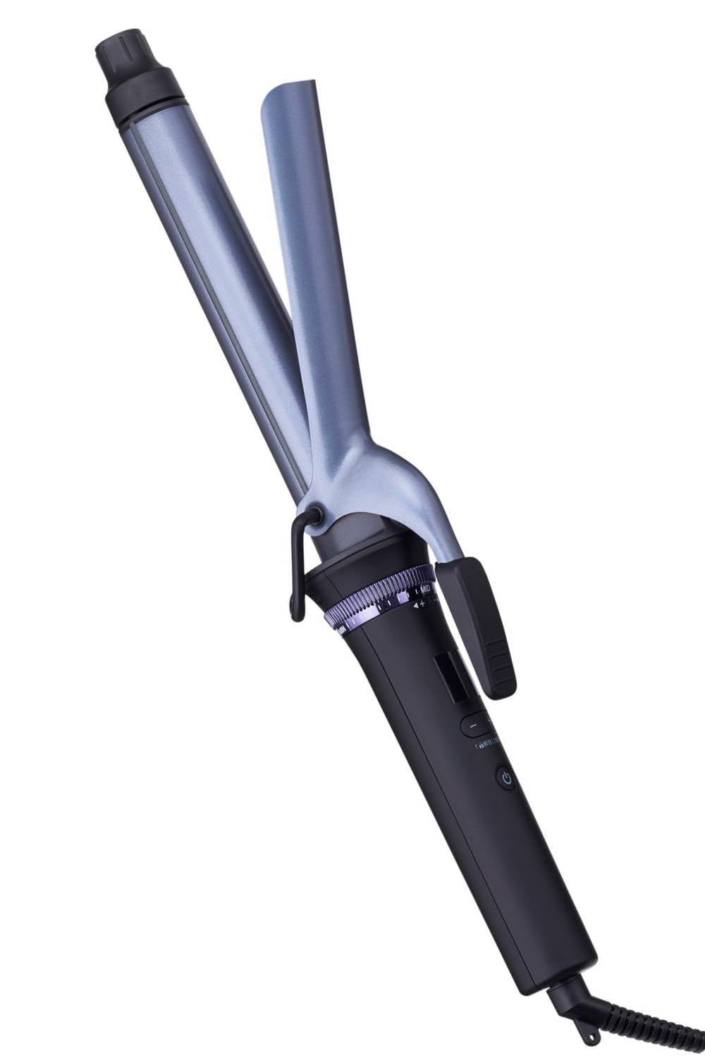 

TESCOM Curling Iron Curling Iron 26mm Protect Ion Compatible with Overseas Temperature Auto Off NIM326A Easy Plug Nobby by TESCOM Black чёрный