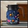 316 Stainless Steel Large-Capacity Thermos Flask with Tea Steeping Chamber