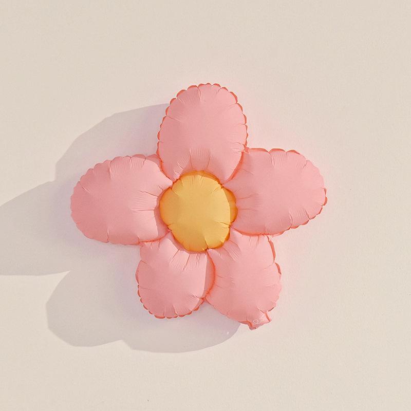 Korean-Style Macaron Color Bow Balloons for Baby Birthday Party Decor