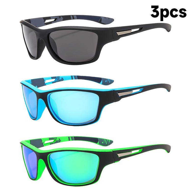 1/3 Stück Heiße Outdoor Radsport Schutzbrille Männer und Frauen Spiegelbrille Fahrsonnenbrille