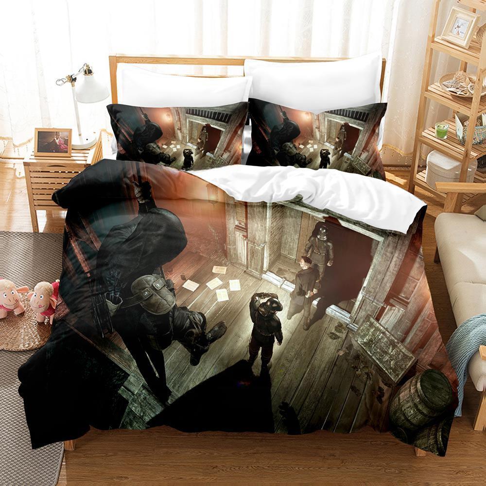 Fashion 3d Print Game Thief Bedding Set Single Twin Full Queen King Size Bed Set Adult Kid Bedroom Duvetcover Sets Home Textiles