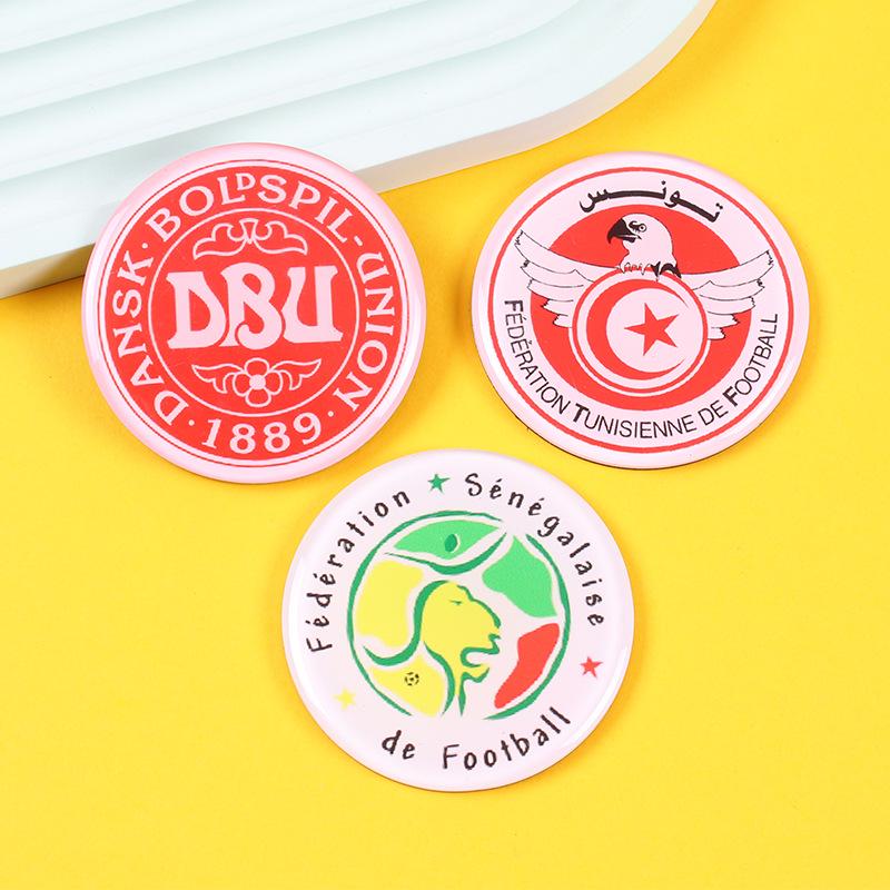 Custom DIY Acrylic Travel Magnet - National Football Team Fan Souvenir Sticker