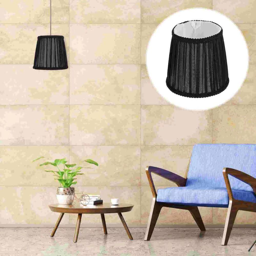 Wear‑resistant Cloth Lamp Shade Clip on/Meson Type Chandelier Lampshade Table Lamp Cover  Bedroom