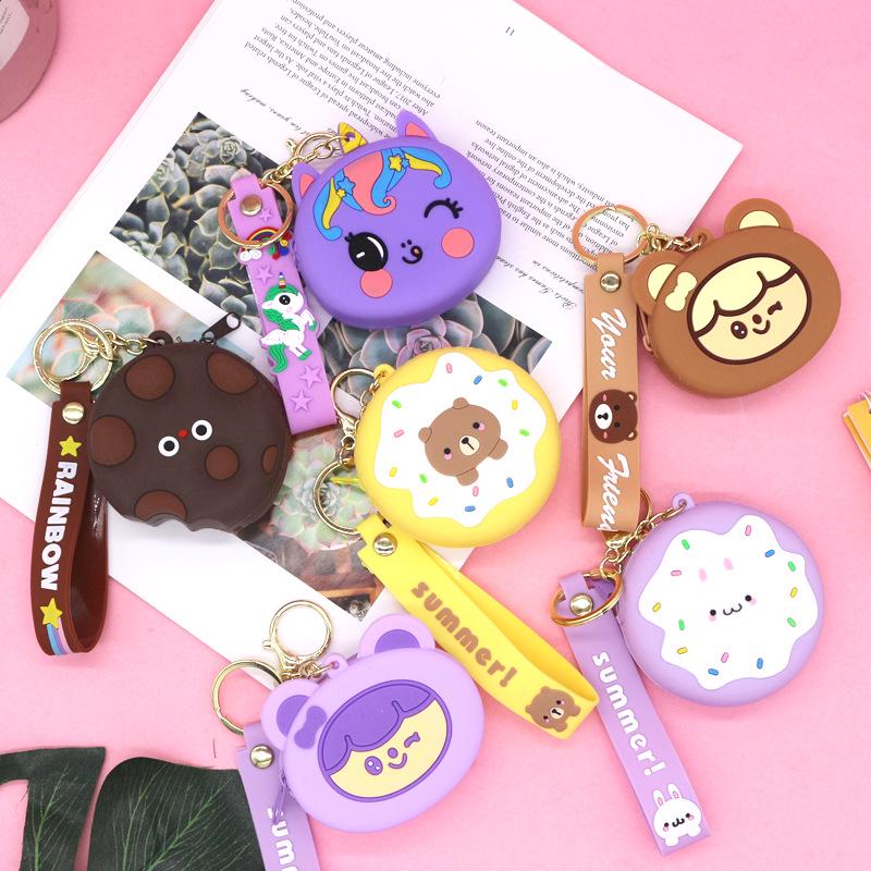 Hot-Selling Cute Silicone Coin and Key Purse - Compact and Easy To Carry for Kids