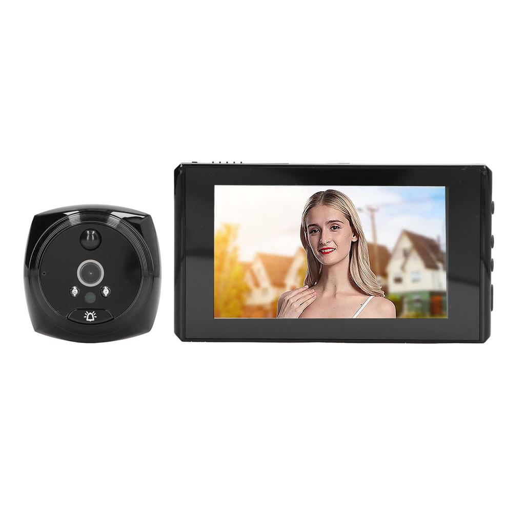 Video Door Viewer 4.5 Inch HD Night Vision Smart Digital Video Camera Doorbell Peephole Viewer