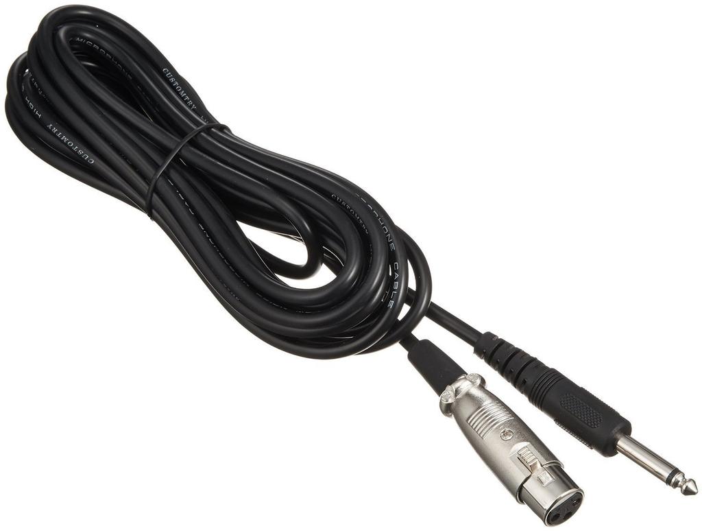 KC MCS4400 + CM2000 Microphone Stand & Dynamic Microphone Set, White (Includes Soft Carrying Case)