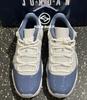 Jordan 11 Retro Low Herren Weiß Mitternachtsblau Diffuses Blau FV5104-104