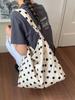2026 Korean Style Polka Dot Underarm Handbag - Women's Versatile Niche Design Tote & Shoulder Bag