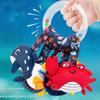 Baby Bed Whale Hanging Teether Supplies Blue Rattle Interactive Toy Infant Gift for Baby Visual Sensory Stimulation