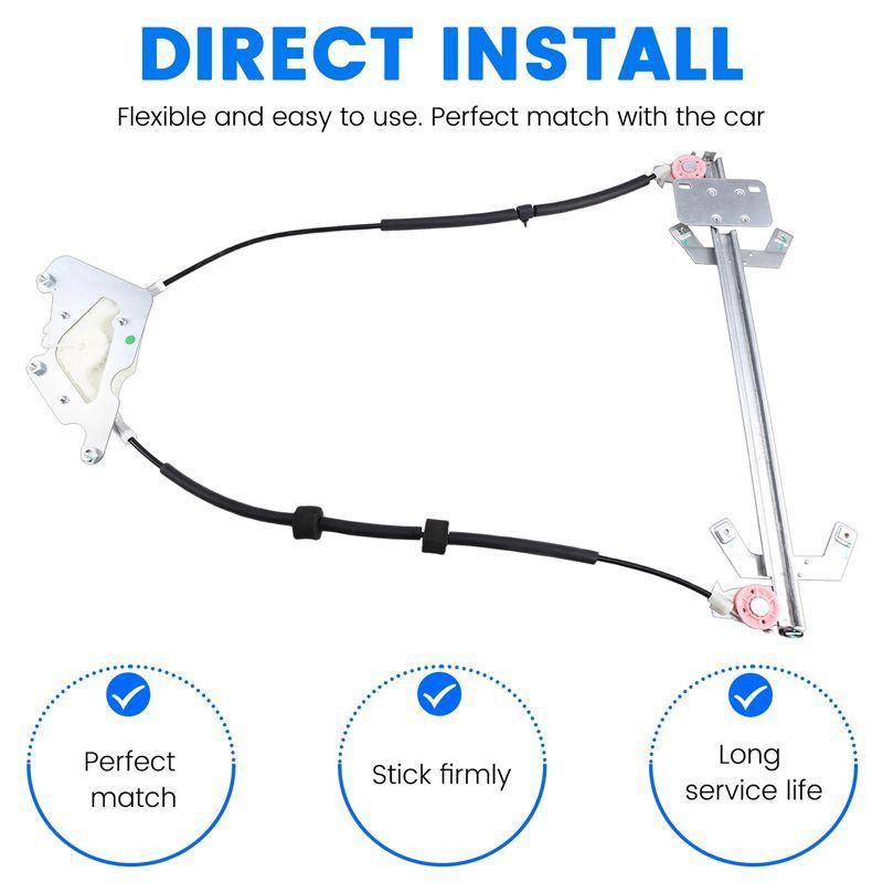AA92-Car Rear Door Window Regulator Without Motor For Mercedes Benz W463 G-Class G500 G55 G550 G63