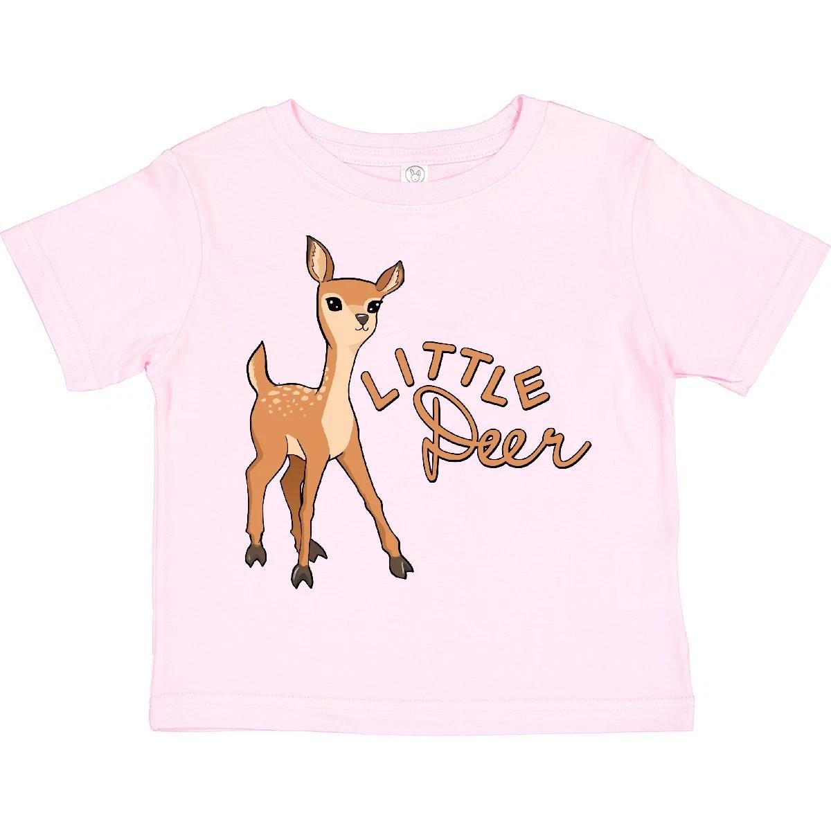 Inktastic Little Deer Toddler T-Shirt Animals Fawn Cute Wildlife Forest Camper 120