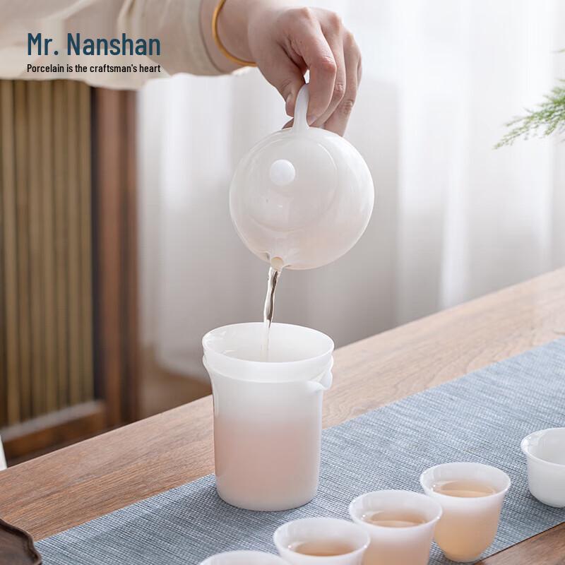 Nanshan Xiansheng Ice Jade Porcelain Teapot