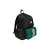 Adidas Logo Zipper Backpack Men Backpacks Black Forest-Green IM5265