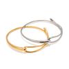 Youthway Simple Stainless Steel Bracelet  Pvd Gold-Plated Simple Waterproof Ladies Party Gifts