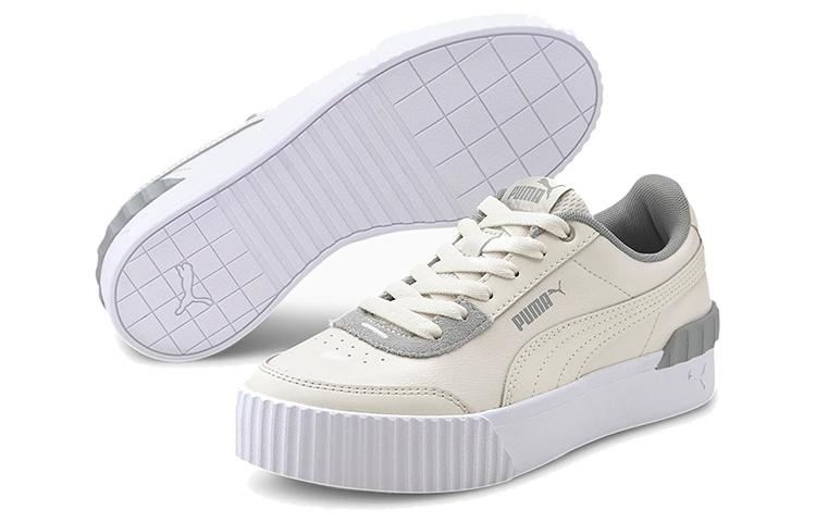 Women's Sneakers PUMA Carina Lift Khaki/White/Grey Women's
