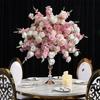 70/60/50/40/20cm White Flower Ball Artificial Table Centerpiece for Event Wedding Decor Road Lead Floral Arrangement Bouquet Pro