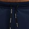Nike Logo Print Comfortable Breathable Elastic Waist Sports Shorts Men Shorts Black Blue FN3349-451