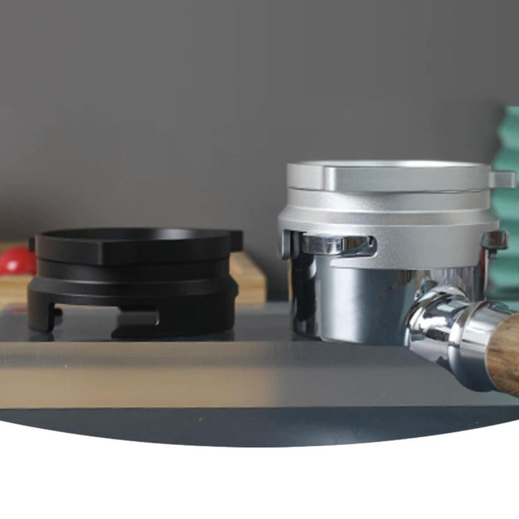 Yowodana Pierścień do kawy ze stali nierdzewnej, 51 mm, Pierścień dozujący do kawy, Akcesorium do espresso, Narzędzie baristy, Magnetyczny, Odporny na korozję, Nietłukący się,