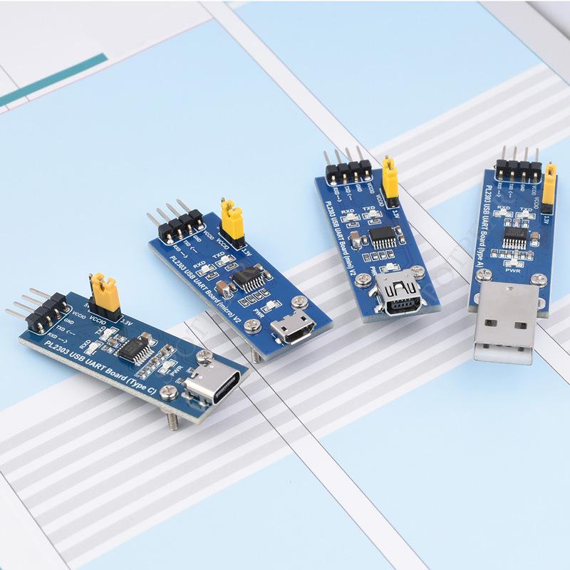 

PL2303 USB to UART Serial Module with Micro USB Interface V2